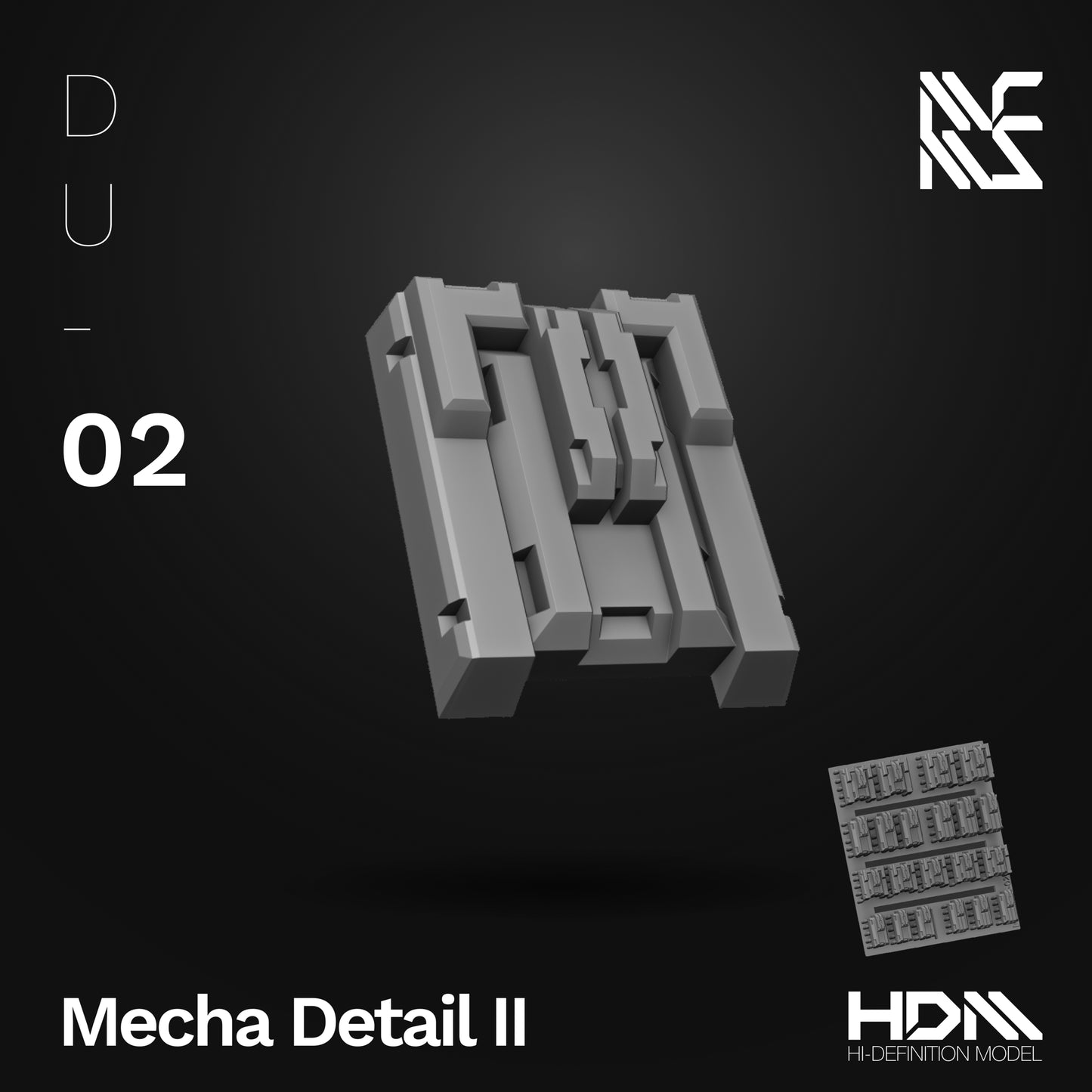 HDM Model | DU-02 Mecha Detail II