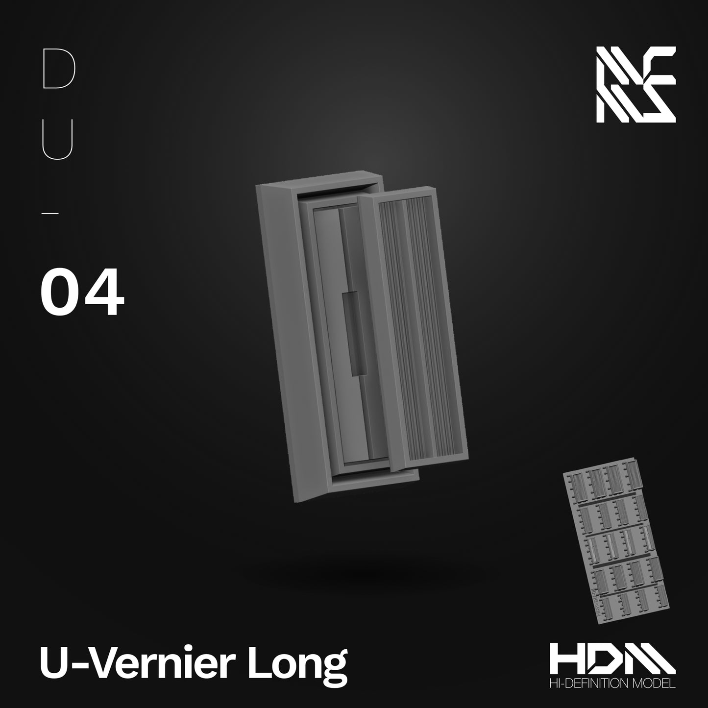 HDM Model | DU-04 U-Vernier Long