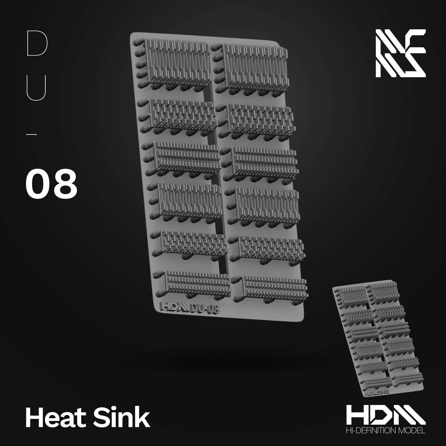 HDM Model | DU-08 - Heat Sink
