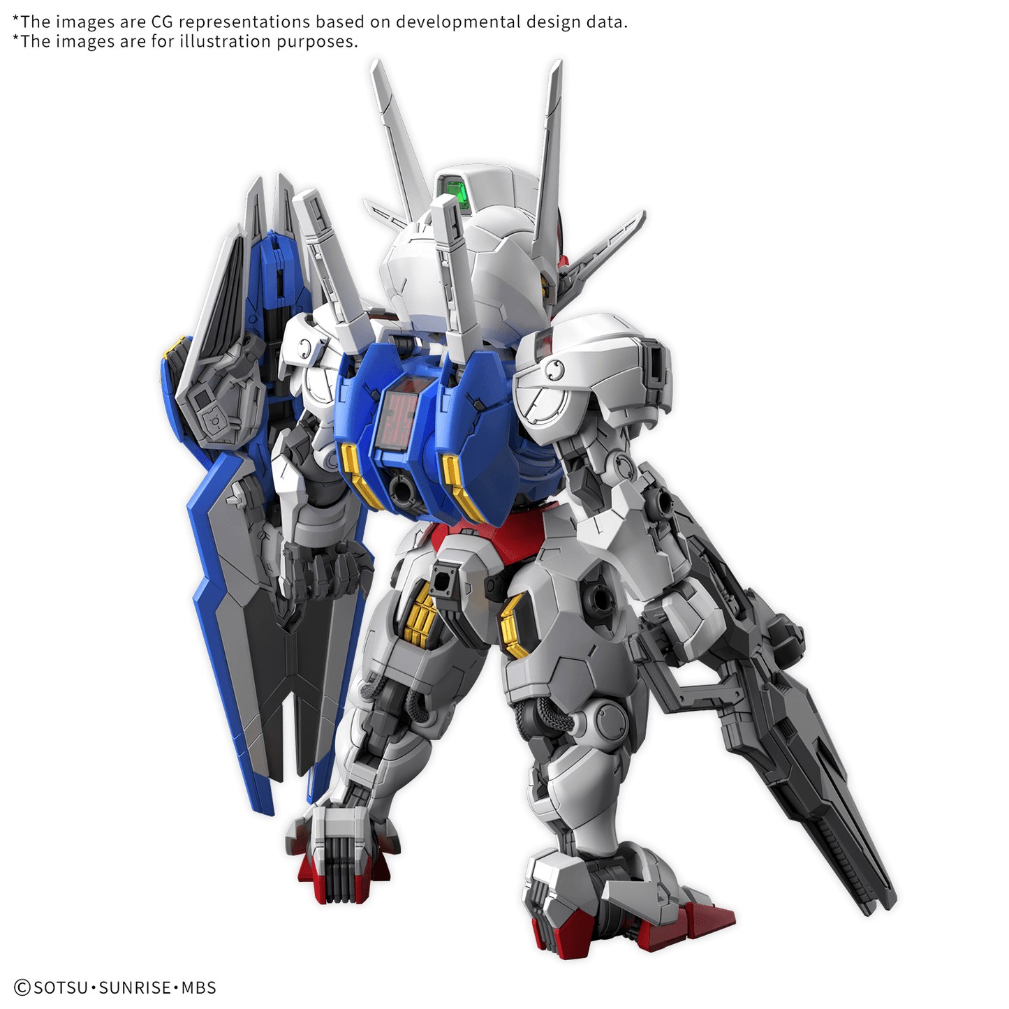 MG SD XVX-016 Aerial Gundam