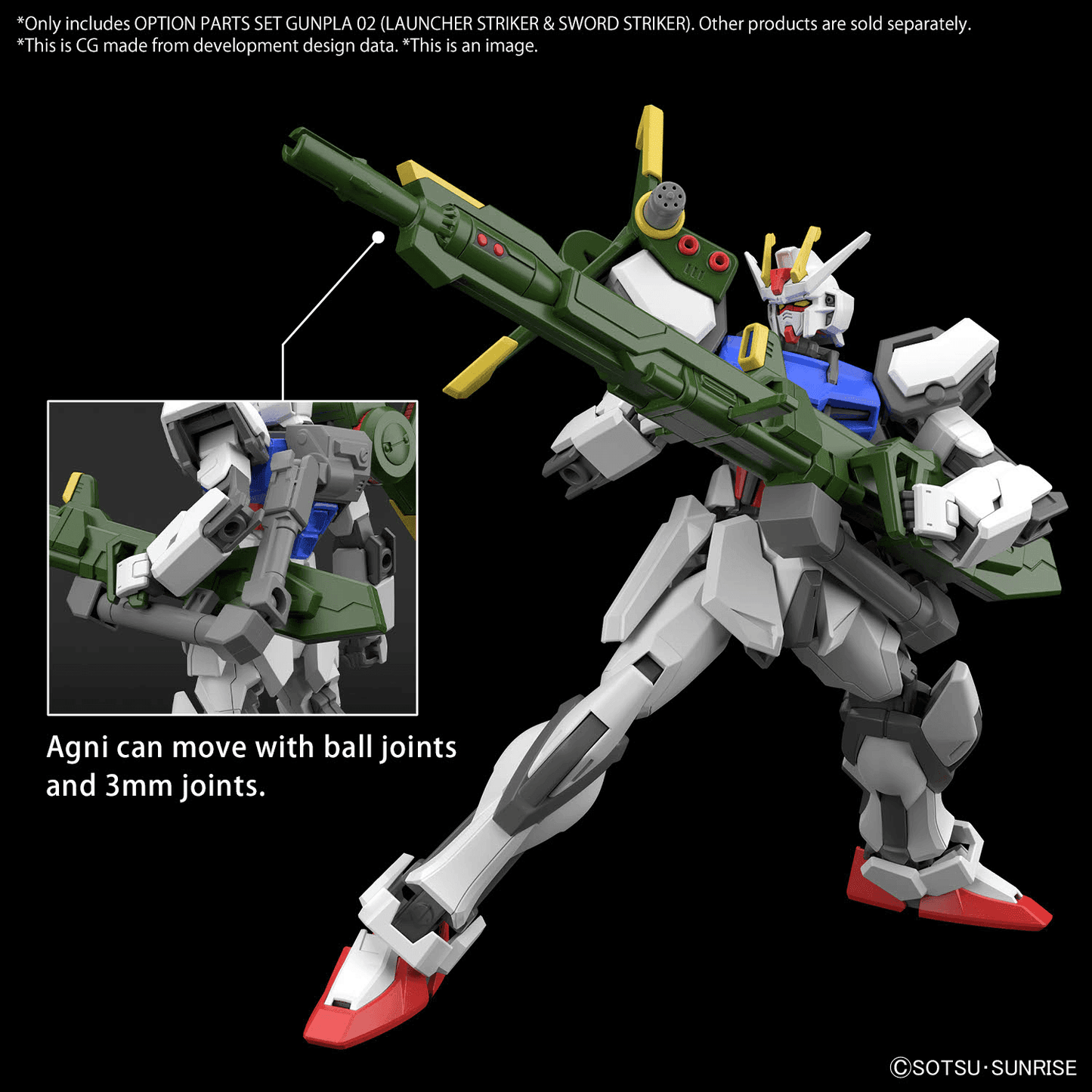 Launcher Striker & Sword Striker Pack - Option Parts Set 02