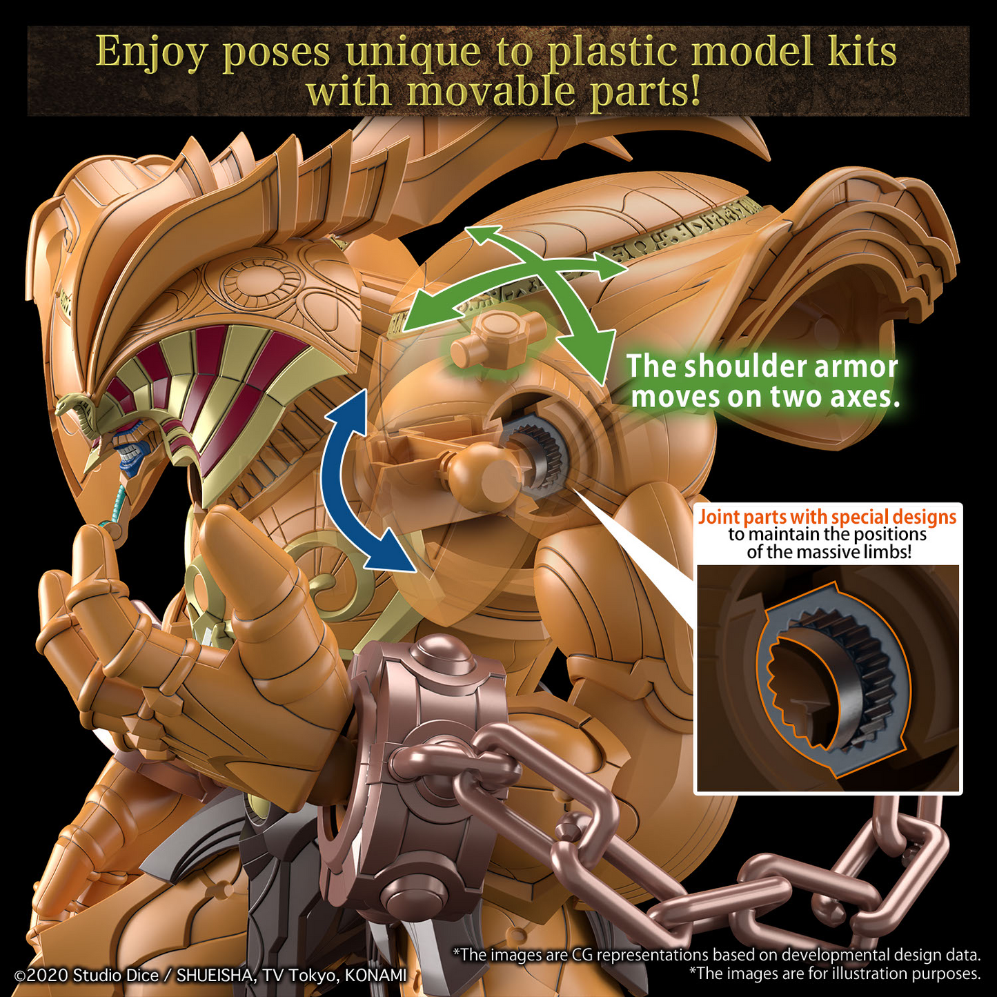 The Legendary Exodia Incarnate - Figure Rise Standard Amplified