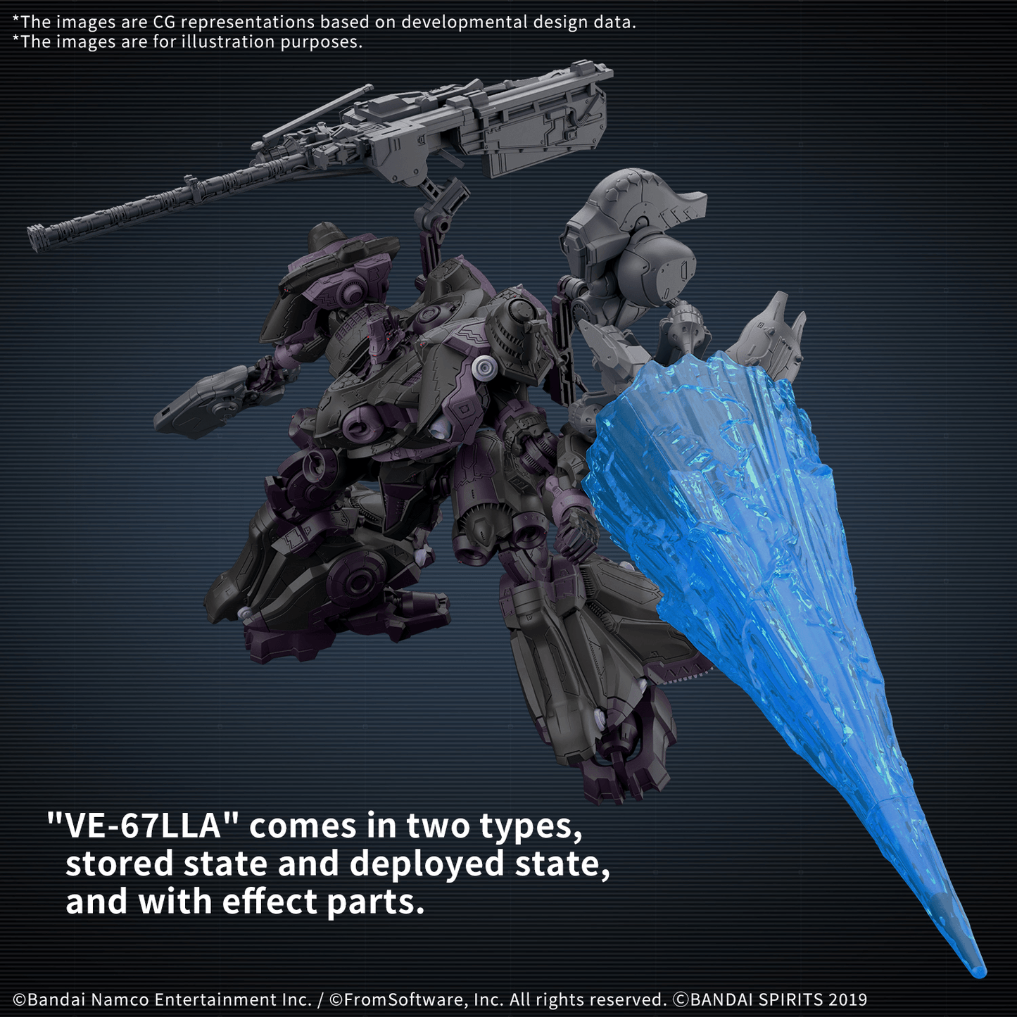 30MM - Armored Core VI - Fires of Rubicon Arquebus Add VE-40A Open Faith
