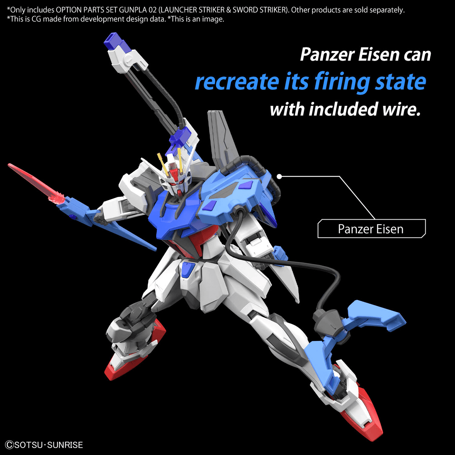 Launcher Striker & Sword Striker Pack - Option Parts Set 02