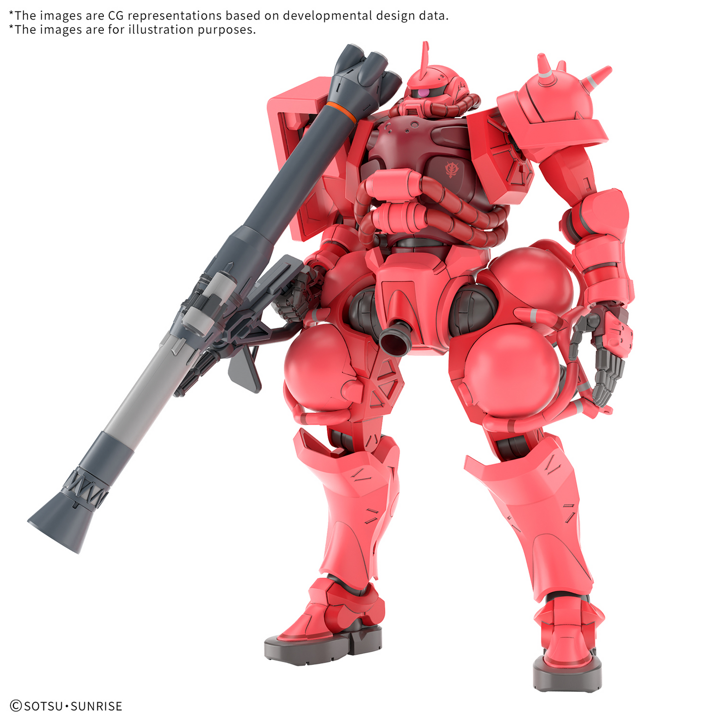 HG 1/144 Char's Zaku GQ