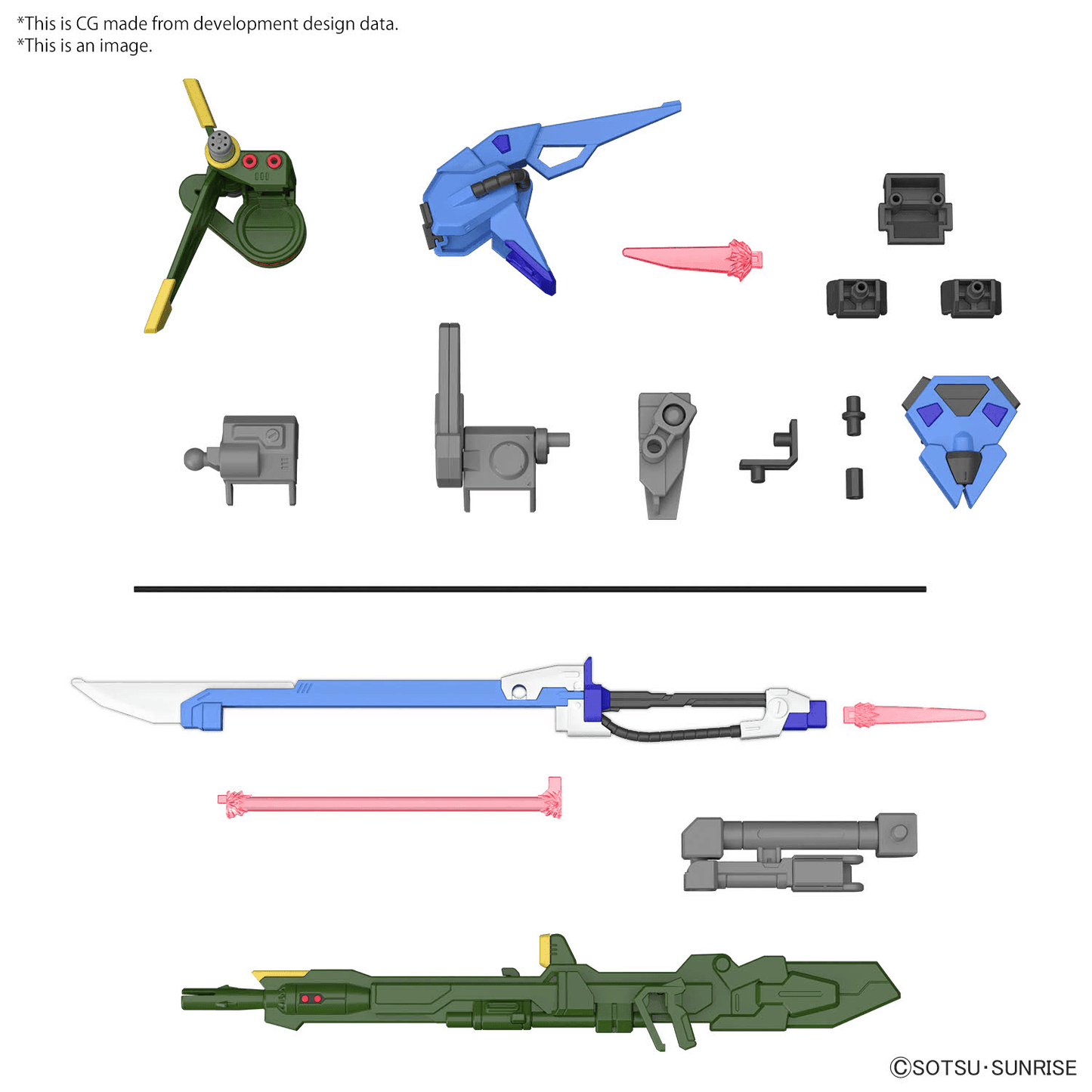 Launcher Striker & Sword Striker Pack - Option Parts Set 02