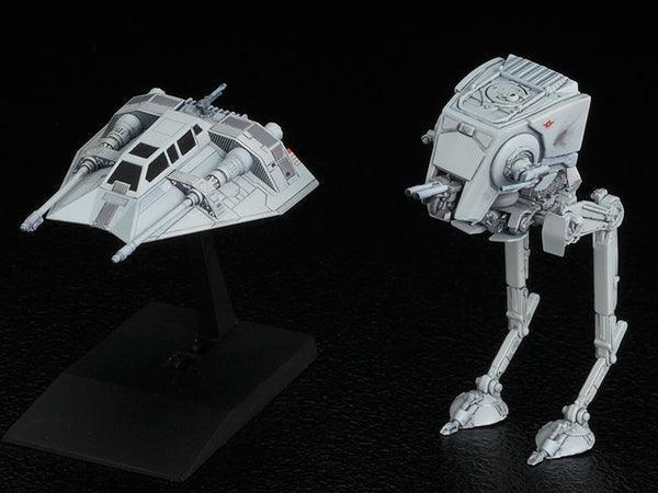 Vehicle Model 008 AT-ST & Snowspeeder