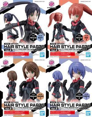 30MS - Option Hair Style Parts Type Vol.2 All 4 Types