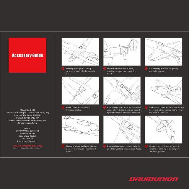David Union - D400 Ergonomic Pen Sander - Show Me What You Bot