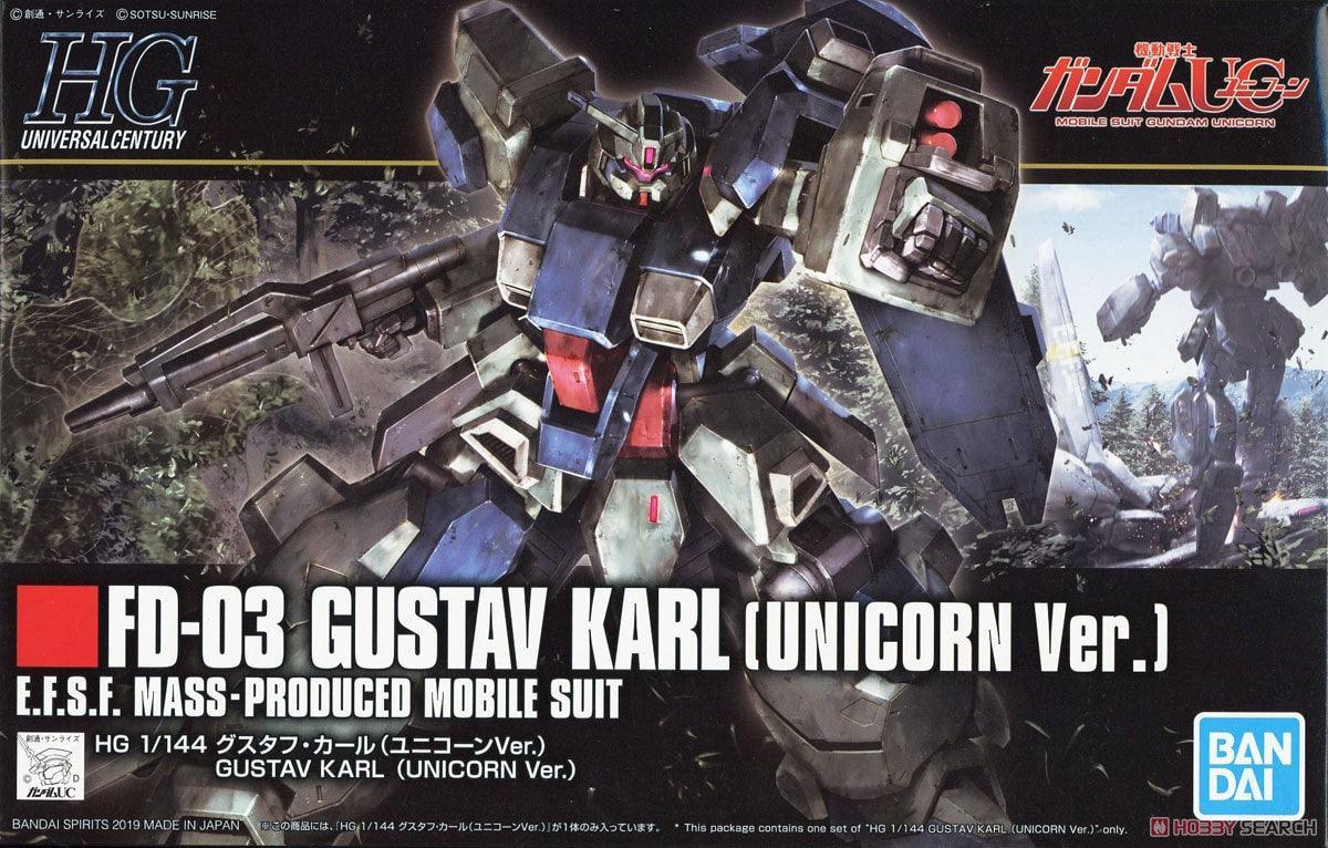 HG 1/144 Gustav Karl (Unicorn Ver.) - Show Me What You Bot