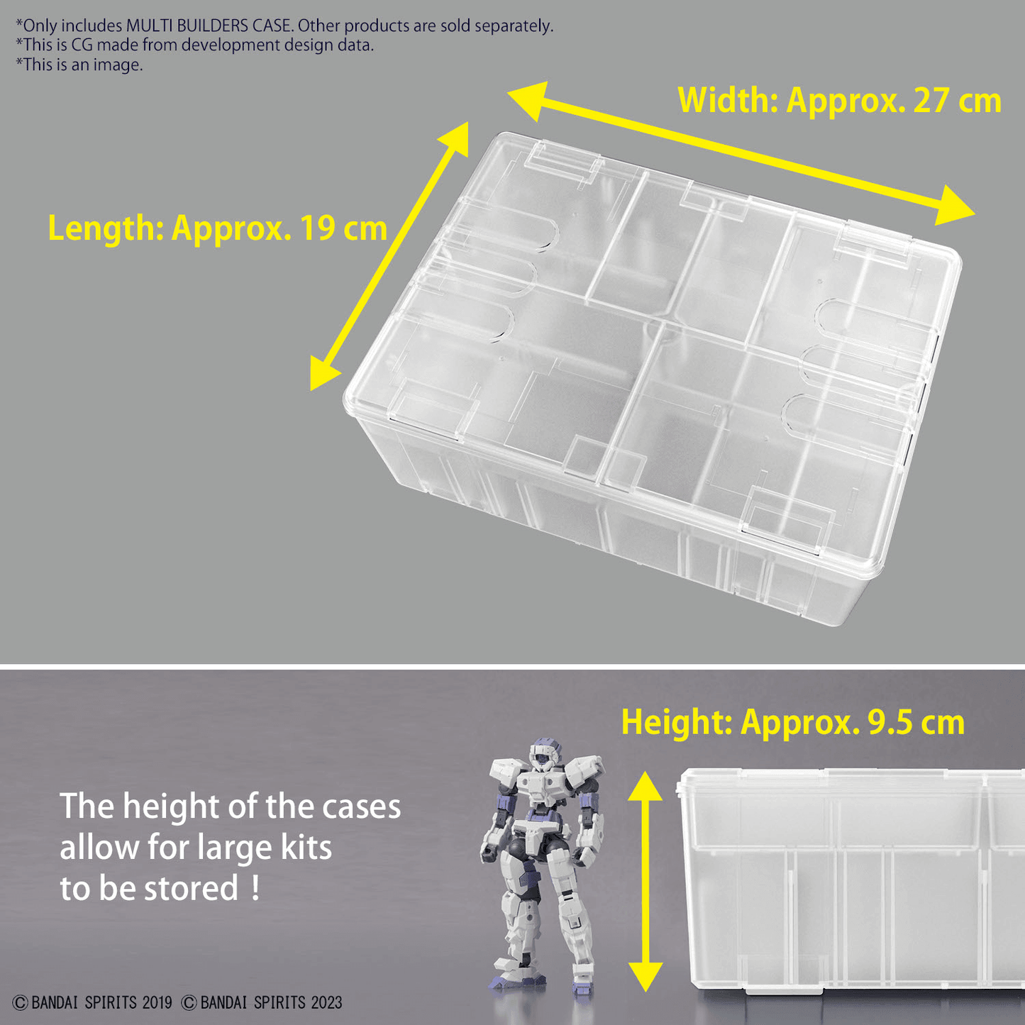 Bandai Multi Builders Case - Show Me What You Bot