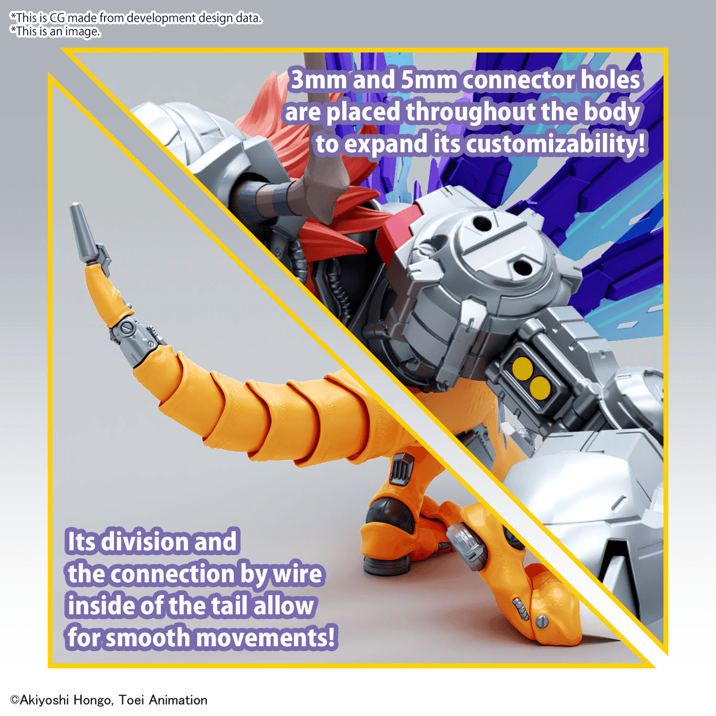 Figure Rise Standard - Metalgreymon Vaccine Amplified - Show Me What You Bot