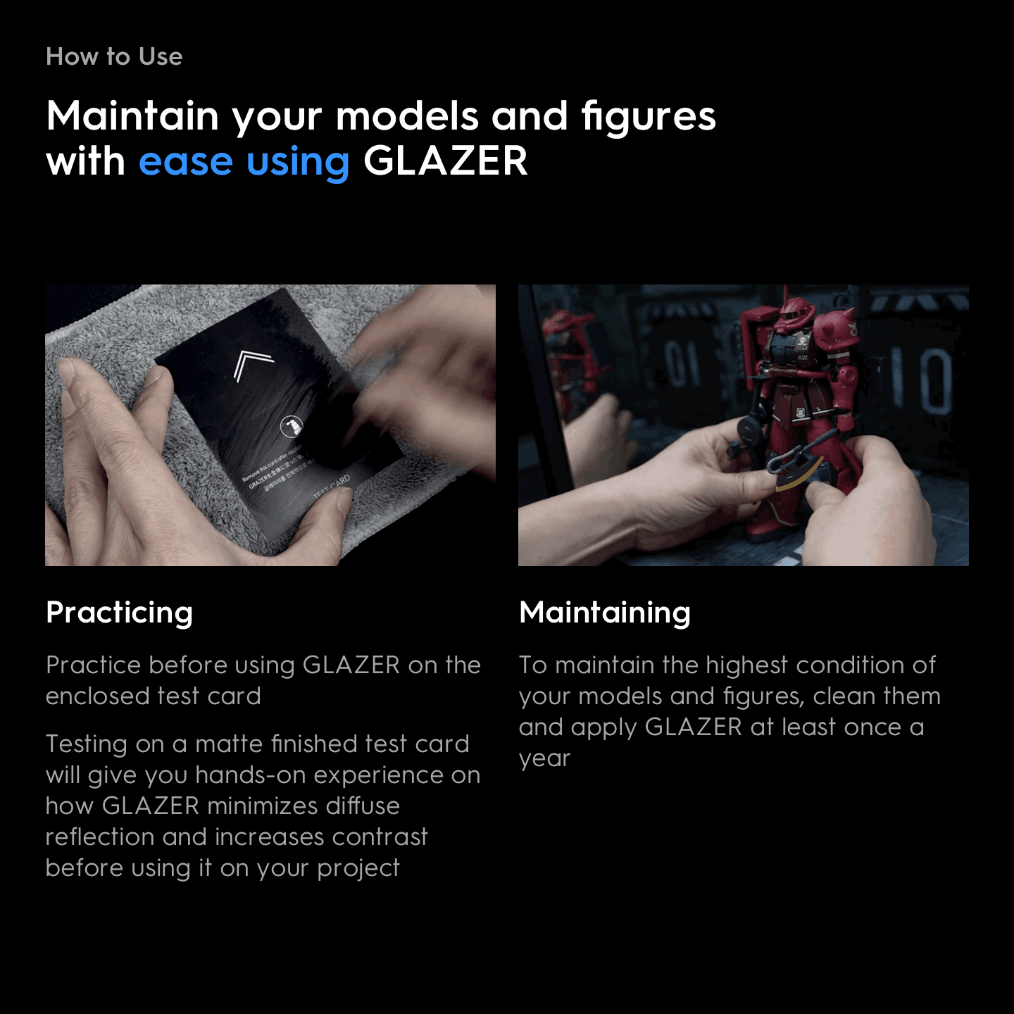 GZ-A60 - Glazer Finishing Solution Bundle - Show Me What You Bot