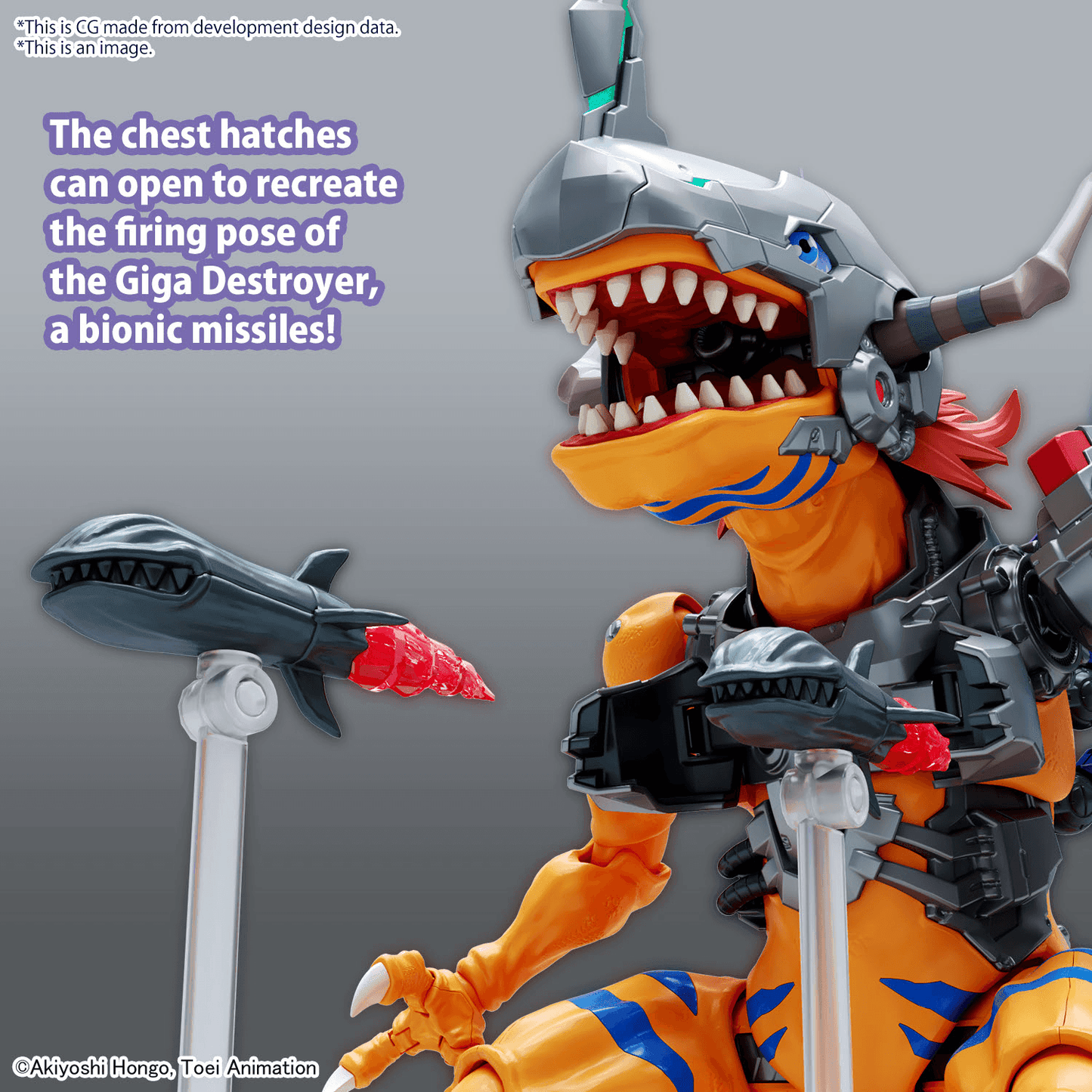 Figure Rise Standard - Metalgreymon Vaccine Amplified - Show Me What You Bot