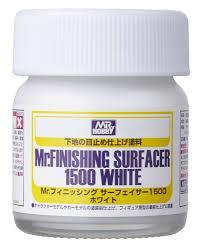 SF291 - Mr Finishing Surfacer 1500 White - Show Me What You Bot