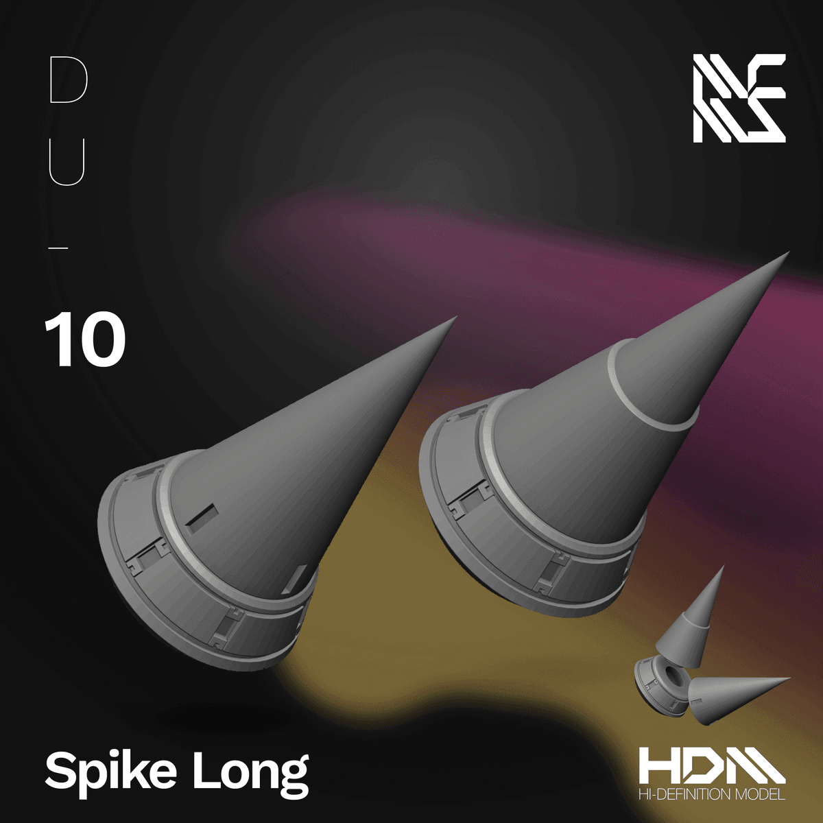 HDM Model | DU-10 - Spike Long - Show Me What You Bot