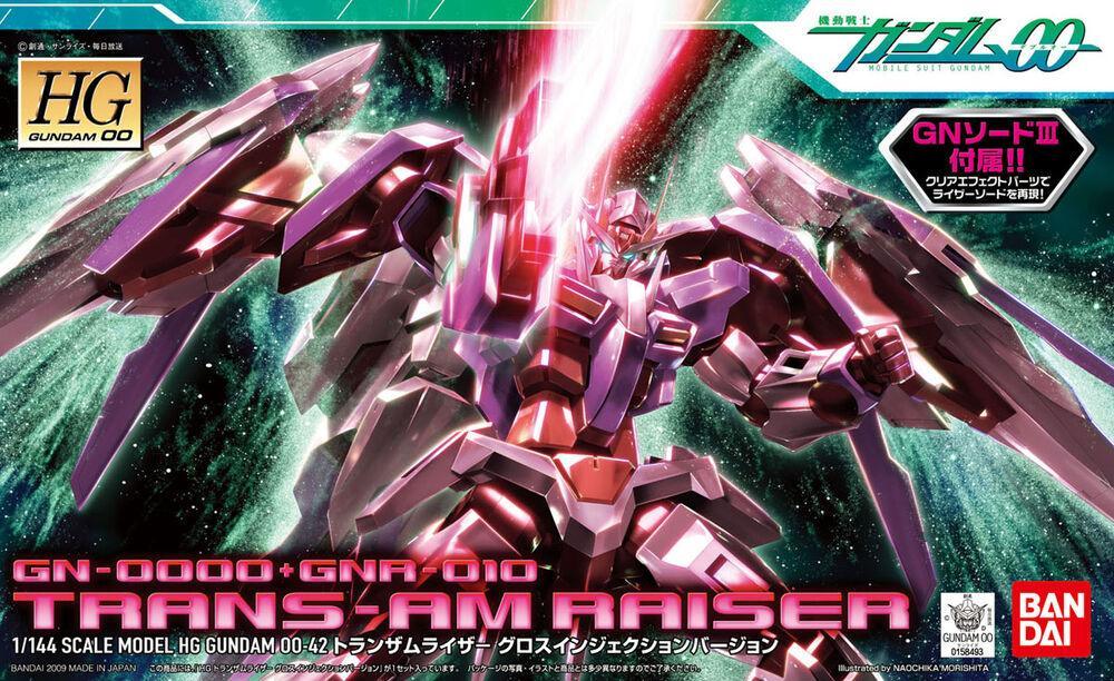 HG 1/144 Trans-AM Raiser Gloss Injection Version - Show Me What You Bot