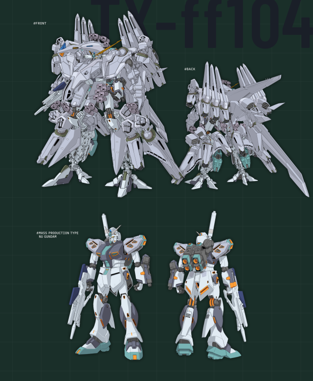 HG 1/144 TX-ff104 Alyzeus PREORDER