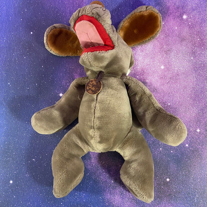 Buddy | Wrinkles Dog | Vintage Plush Hand Puppet