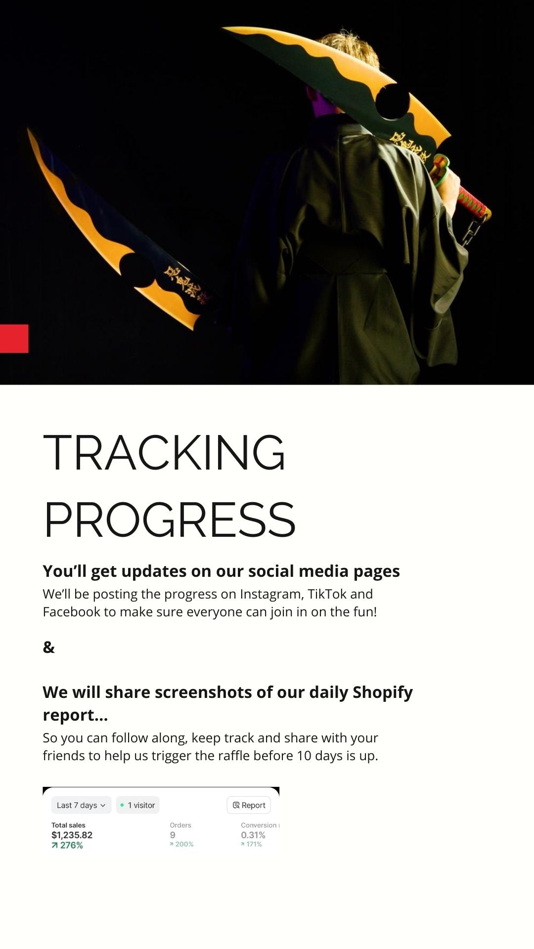 Make a purchase for $100 or more for a chance to win!