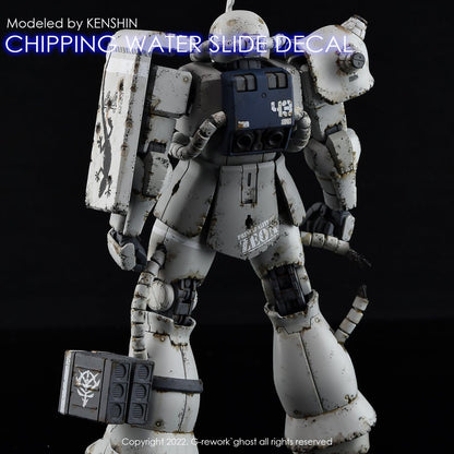 CP-N-01-W - (White) Chipping Decal Number Water Decal [G-REWORK] - Show Me What You Bot