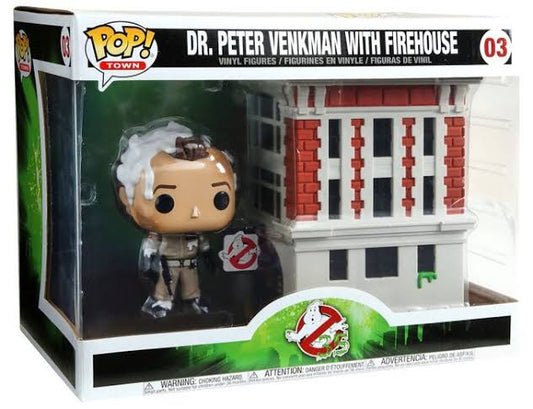 Dr. Peter Venkman with Firehouse | Ghost Busters | Funko POP!