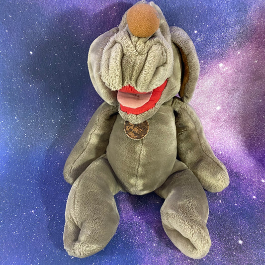 Buddy | Wrinkles Dog | Vintage Plush Hand Puppet