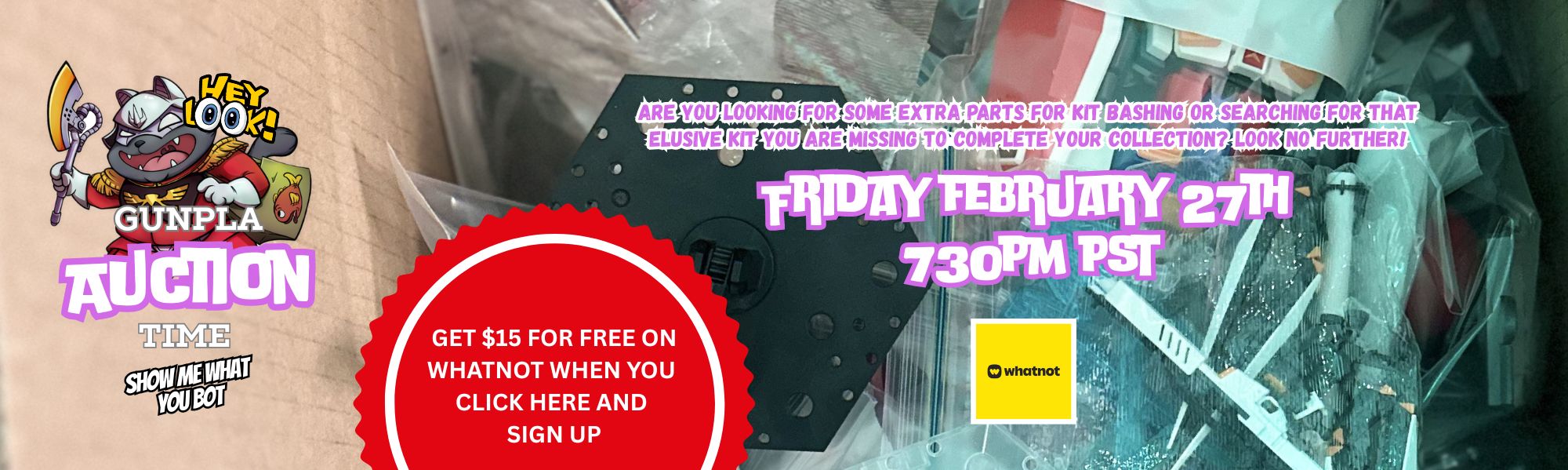 Gunpla Snap Builds Auction