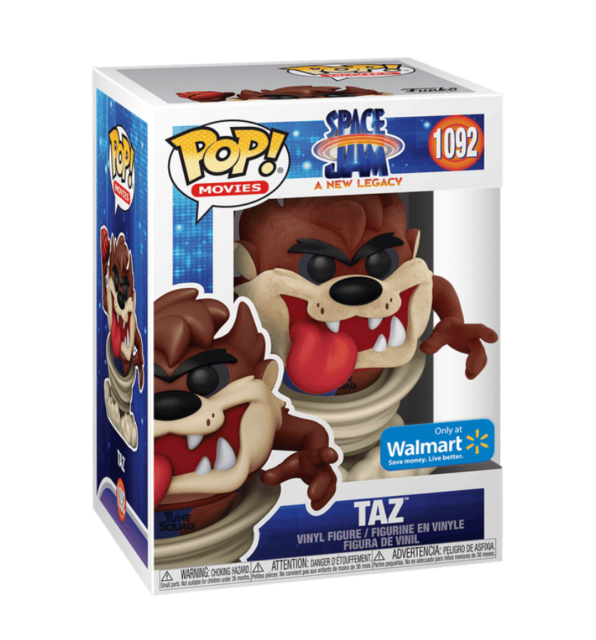 Taz | Space Jam | Flocked | Funko POP!