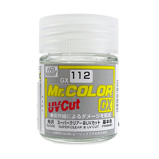 GX112 - Super Clear III UV Cut Gloss | Mr.Color GX