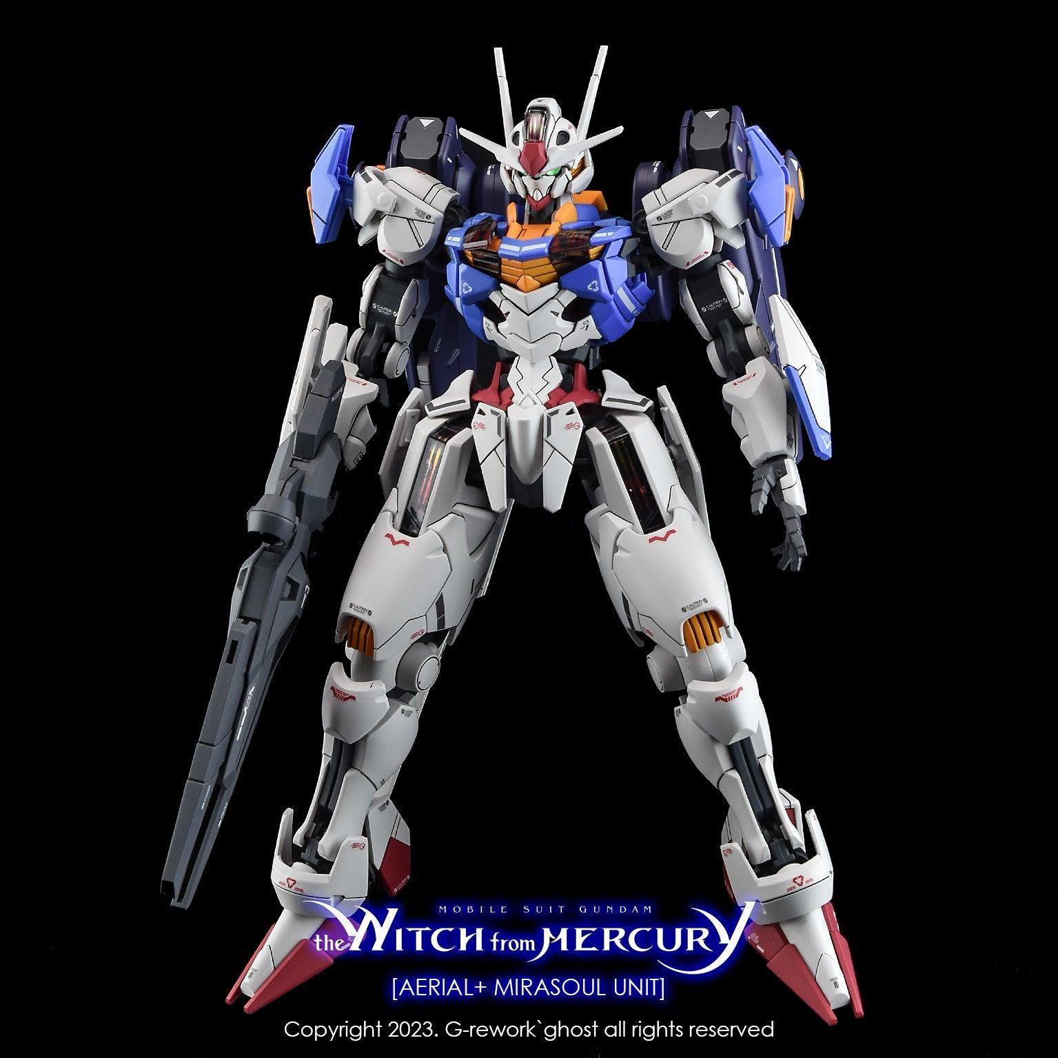CD-H-WM13 - Gundam Aerial + Mirasoul Unit Water Decal [G-REWORK] - Show Me What You Bot
