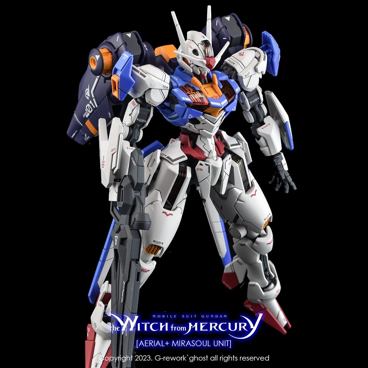 CD-H-WM13 - Gundam Aerial + Mirasoul Unit Water Decal [G-REWORK] - Show Me What You Bot