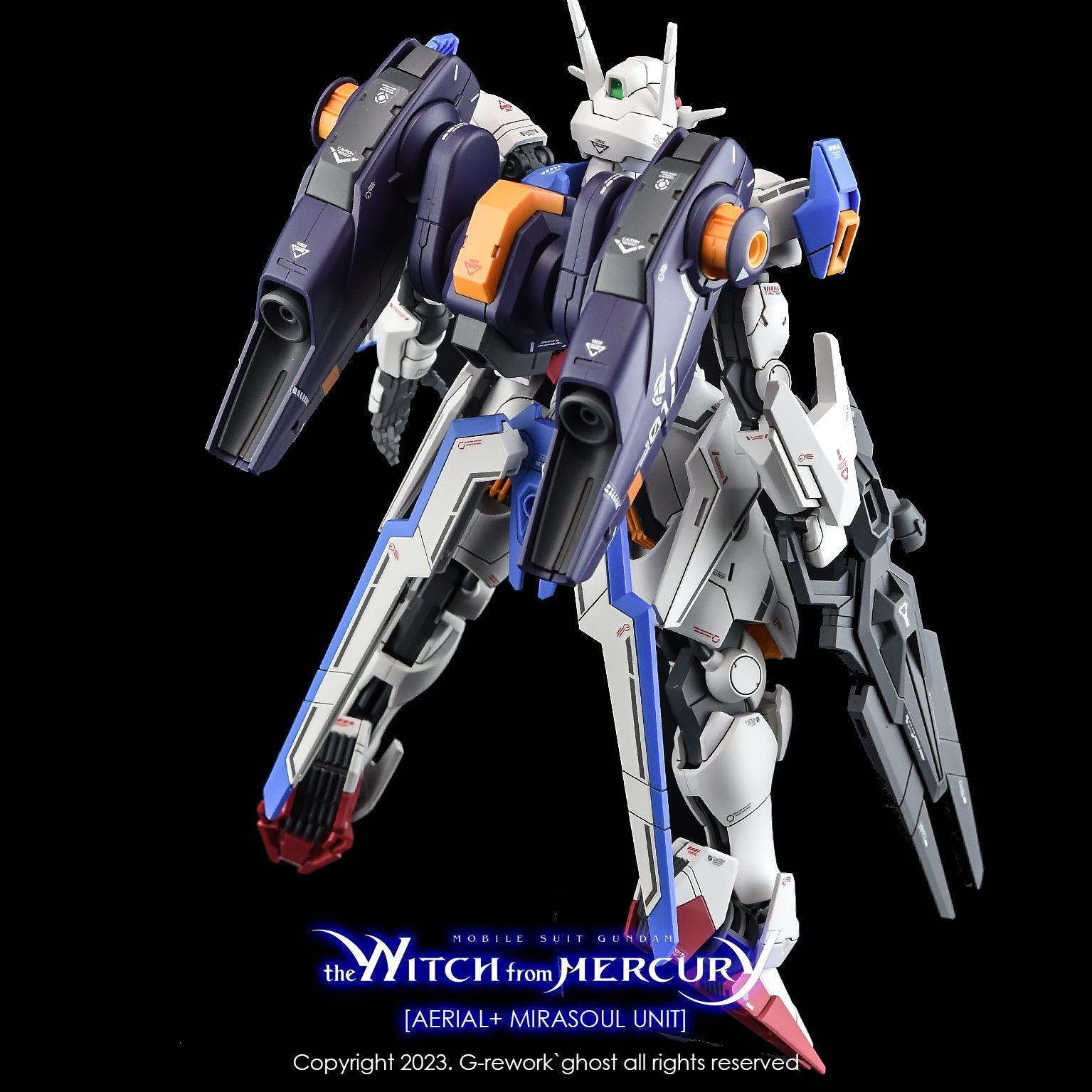CD-H-WM13 - Gundam Aerial + Mirasoul Unit Water Decal [G-REWORK] - Show Me What You Bot