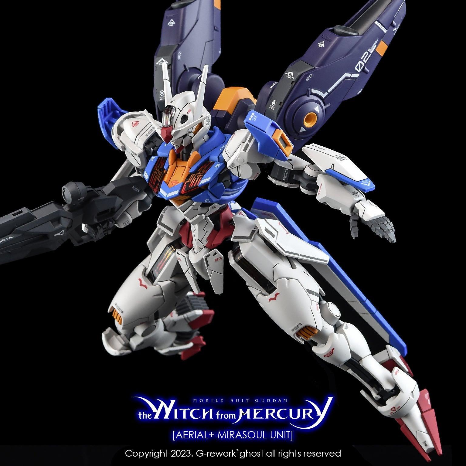 CD-H-WM13 - Gundam Aerial + Mirasoul Unit Water Decal [G-REWORK] - Show Me What You Bot