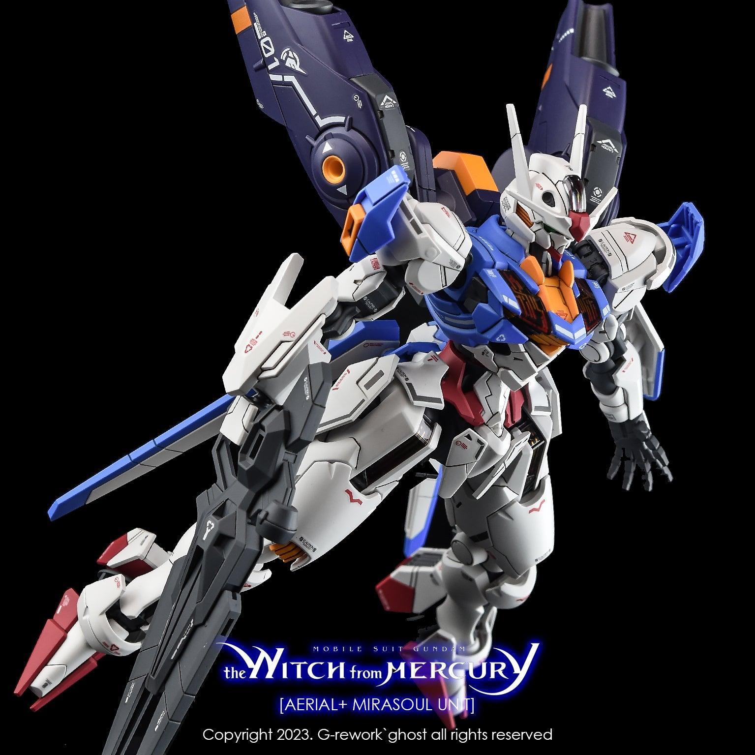 CD-H-WM13 - Gundam Aerial + Mirasoul Unit Water Decal [G-REWORK] - Show Me What You Bot
