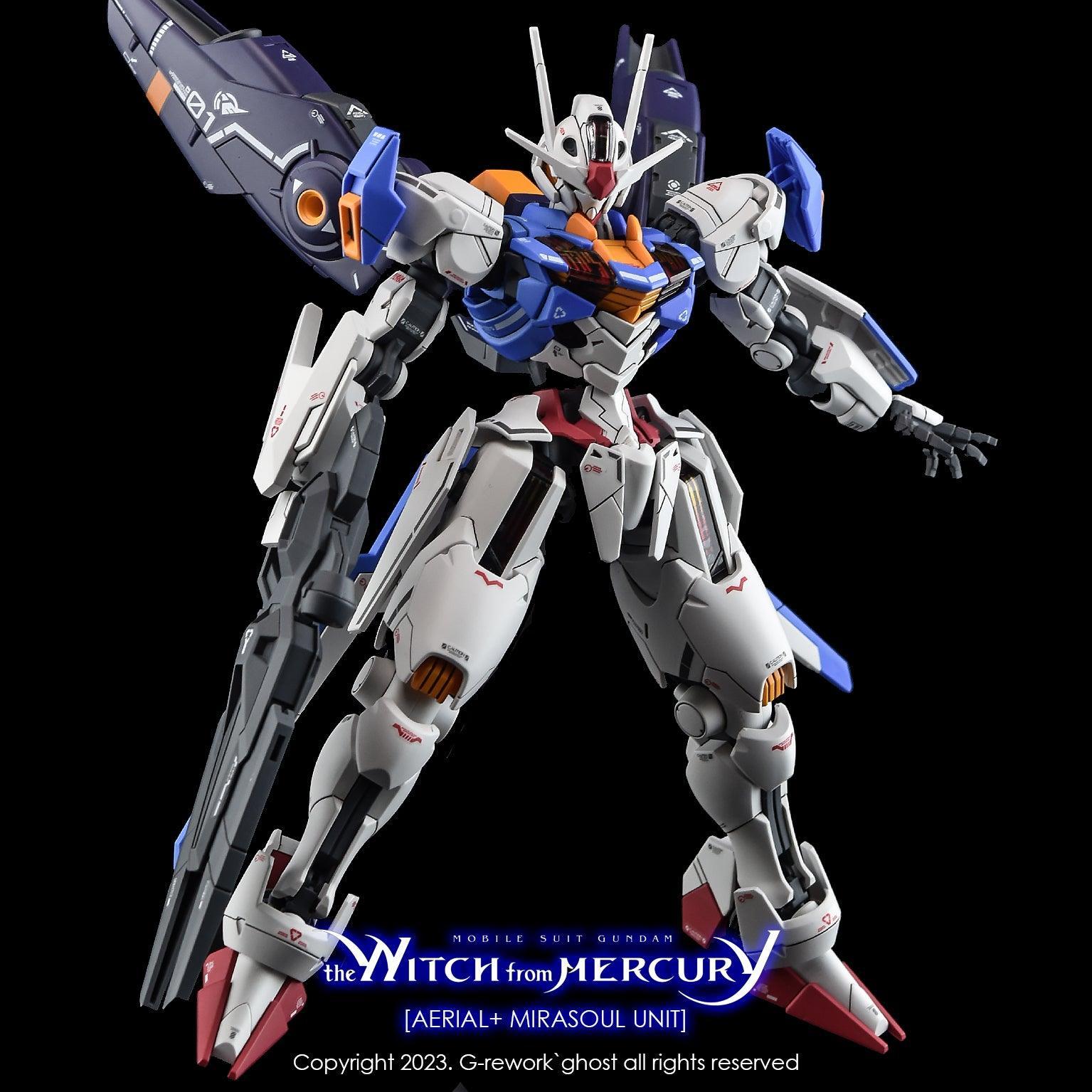 CD-H-WM13 - Gundam Aerial + Mirasoul Unit Water Decal [G-REWORK] - Show Me What You Bot