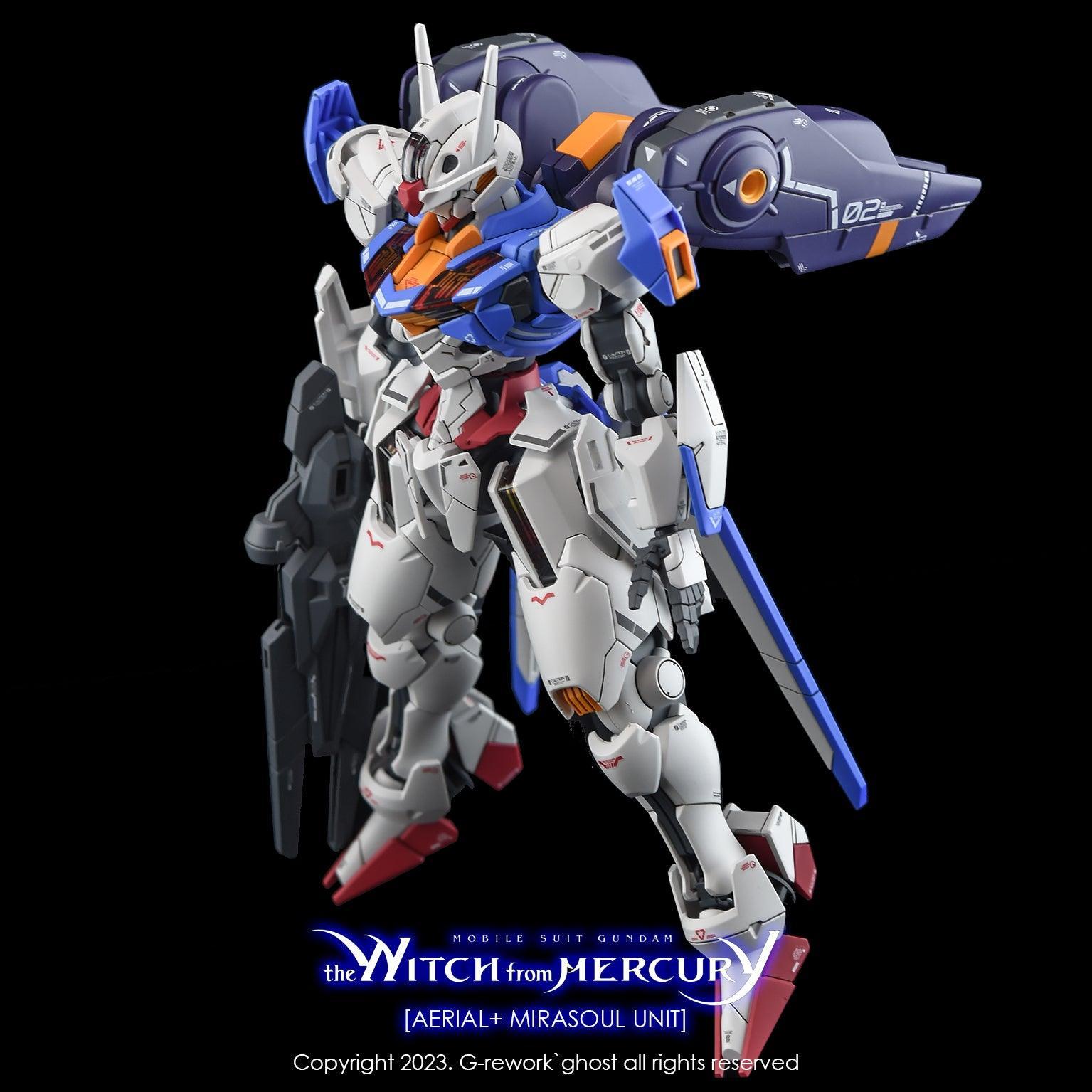 CD-H-WM13 - Gundam Aerial + Mirasoul Unit Water Decal [G-REWORK] - Show Me What You Bot