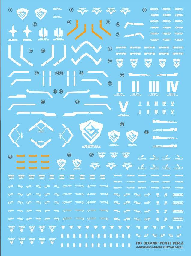 CD-H-WM12 - Beguir Pente Water Decal [G-REWORK] - Show Me What You Bot