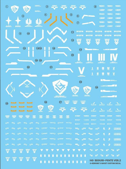 CD-H-WM12 - Beguir Pente Water Decal [G-REWORK] - Show Me What You Bot