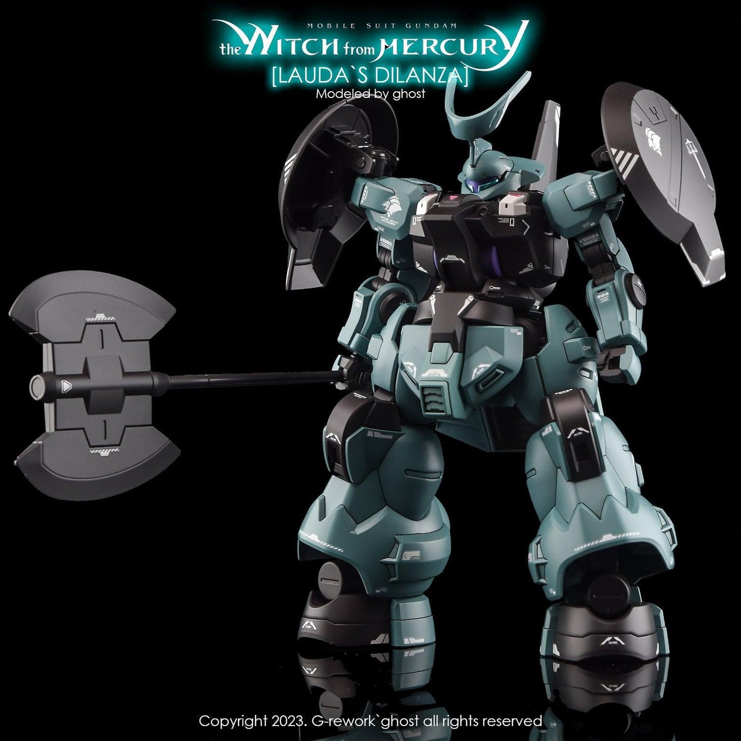 CD-H-WM05 - HG 1/144 Dilanza Lauda Water Decal [G-REWORK] - Show Me What You Bot