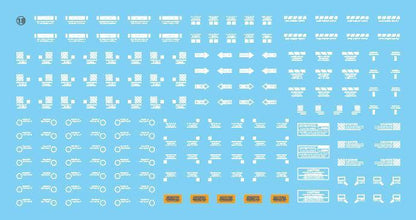 HG 1/144 ME02r-F02c Messer Type-F02c. Water Decal [G-REWORK]