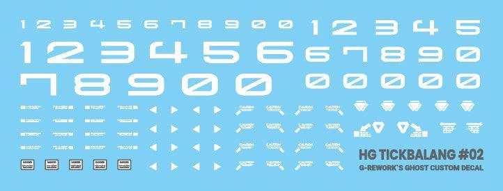 CD-H-WM15 - Tickabalang Water Decal [G-REWORK] - Show Me What You Bot