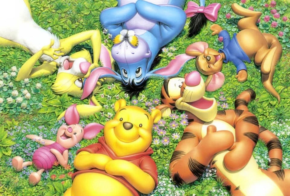 Hill of Happiness | Pooh Bear & Friends | 1000 Piece Jigsaw Puzzle | Disney