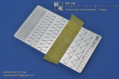 AW148 - Masking Tape Cutting Template Triangle [Madworks]