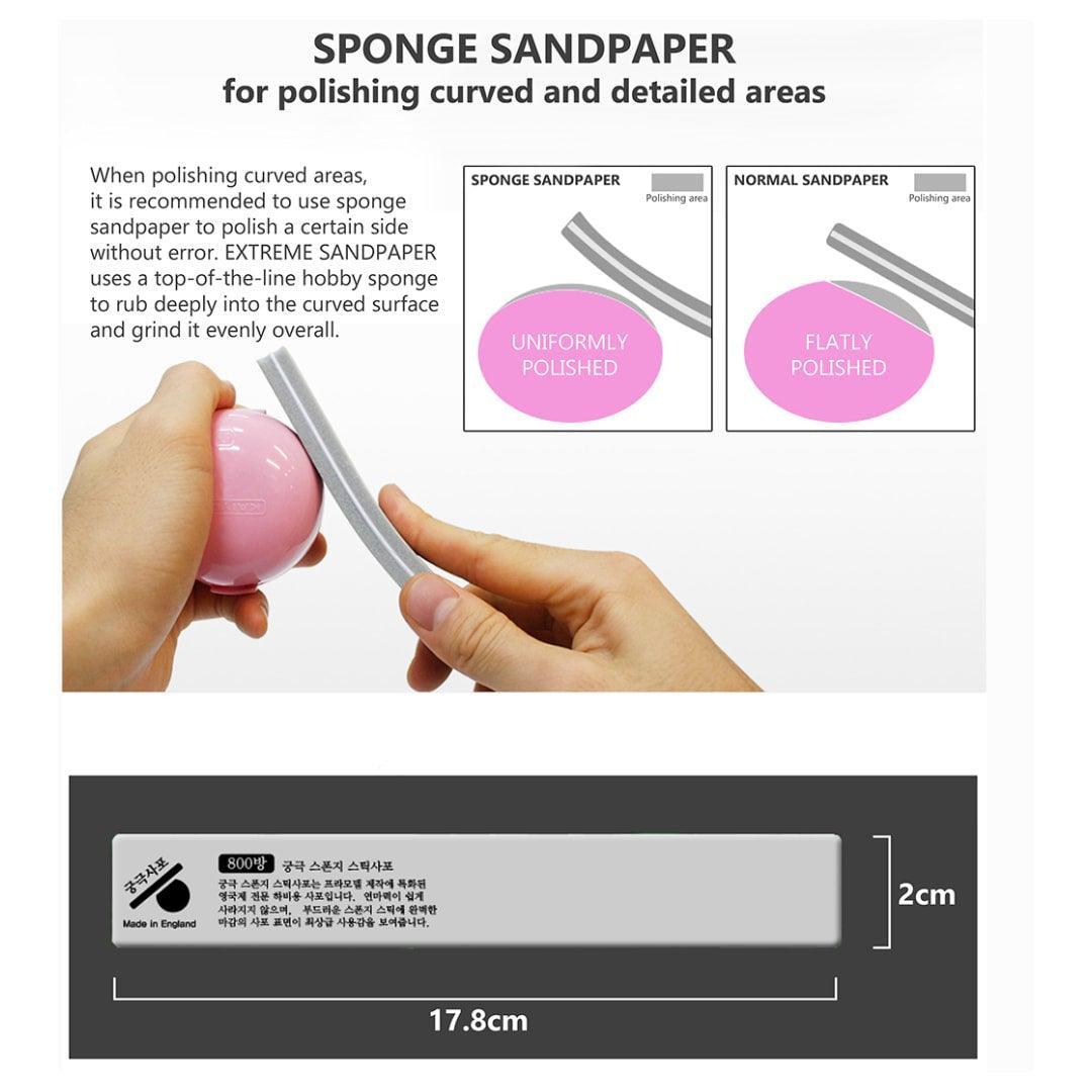 Yasuri No Oyaji - Sponge Type Sanding Block [Various Grit] - Show Me What You Bot