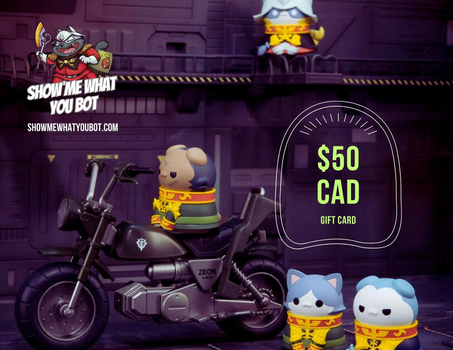 Gift Card Options - Show Me What You Bot