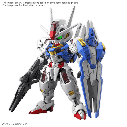 MG SD XVX-016 Aerial Gundam