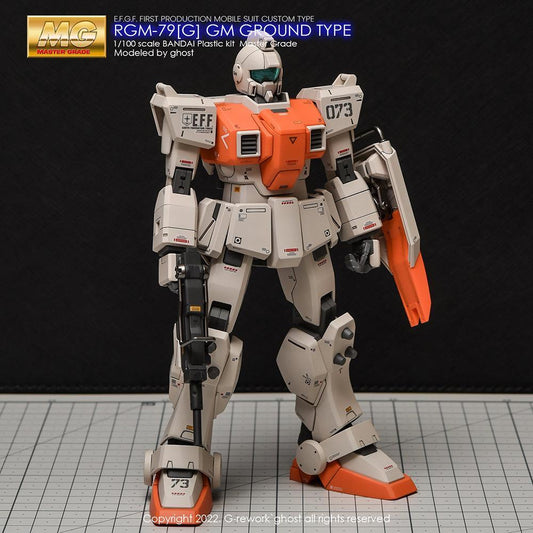 CD-M40 - MG 1/100 RGM-79G GM Ground Type [GRework] - Show Me What You Bot
