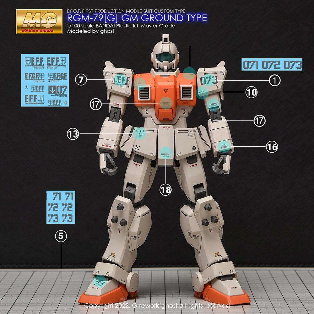 CD-M40 - MG 1/100 RGM-79G GM Ground Type [GRework] - Show Me What You Bot