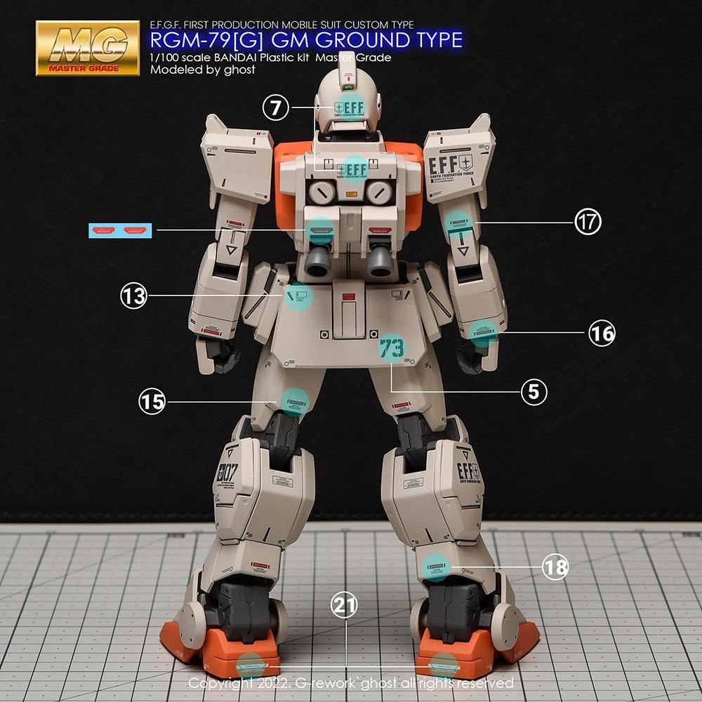 CD-M40 - MG 1/100 RGM-79G GM Ground Type [GRework] - Show Me What You Bot